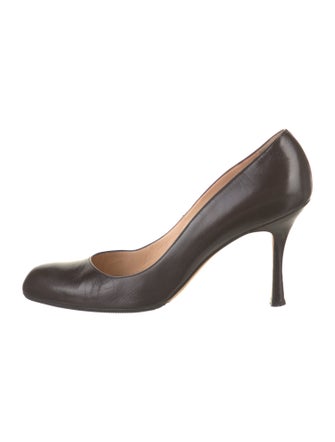 Manolo Blahnik Leather Pumps