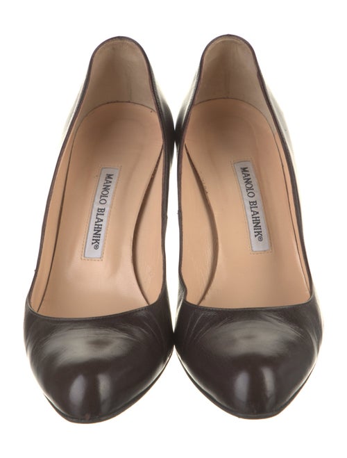 Manolo Blahnik Leather Pumps