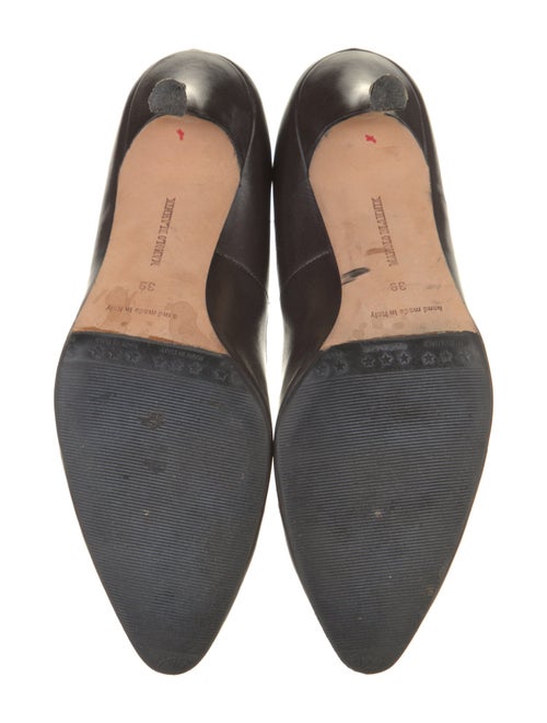 Manolo Blahnik Leather Pumps