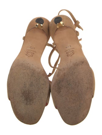 Manolo Blahnik Suede Sandals