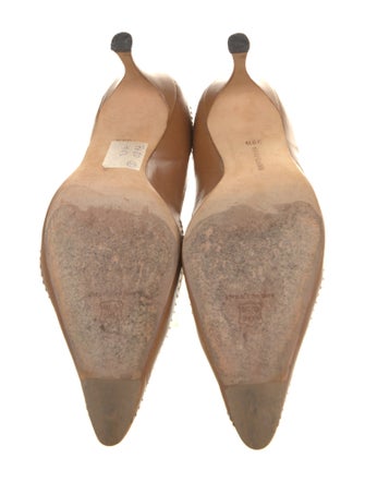 Manolo Blahnik Suede Pumps