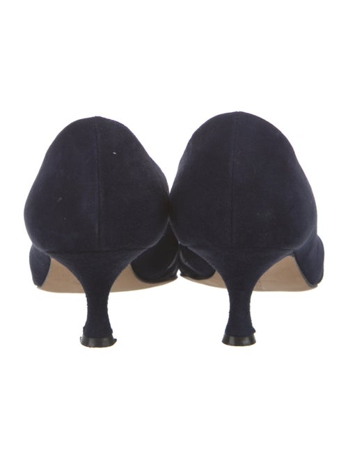 Manolo Blahnik Suede Pumps
