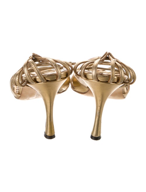 Manolo Blahnik Leather Sandals