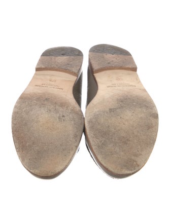 Manolo Blahnik Leather Loafers