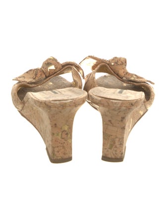 Manolo Blahnik Bow Accents Espadrilles