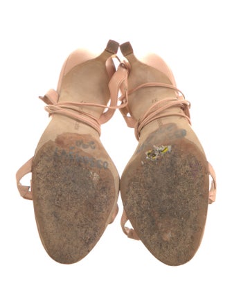 Manolo Blahnik Leather Sandals