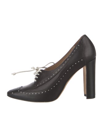 Manolo Blahnik Leather Pumps