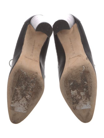 Manolo Blahnik Leather Pumps