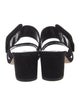 Manolo Blahnik Suede Slides