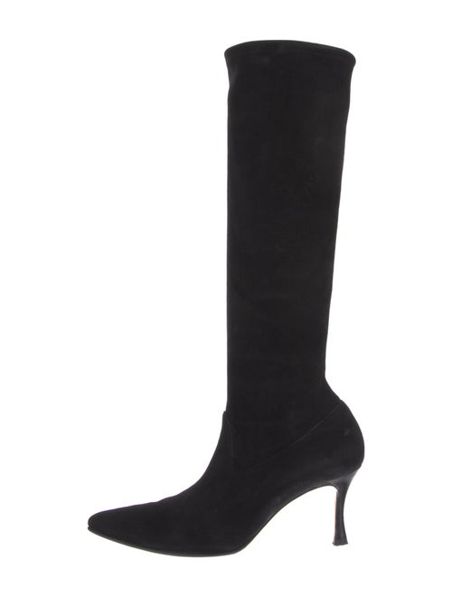 Manolo Blahnik Suede Boots