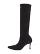 Manolo Blahnik Suede Boots