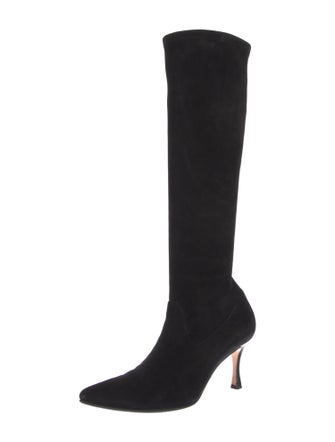 Manolo Blahnik Suede Boots