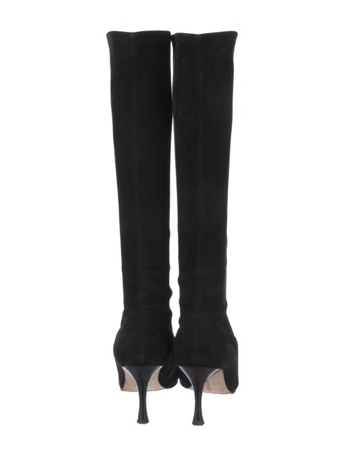 Manolo Blahnik Suede Boots