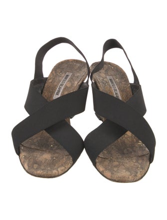 Manolo Blahnik Slingback Sandals