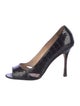 Manolo Blahnik Lizard Pumps