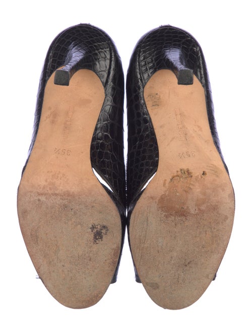 Manolo Blahnik Lizard Pumps