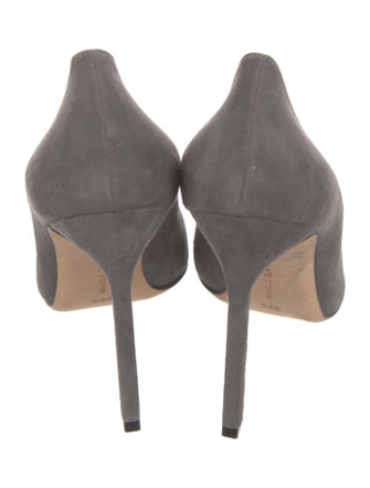 Manolo Blahnik Suede Pumps