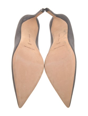 Manolo Blahnik Suede Pumps
