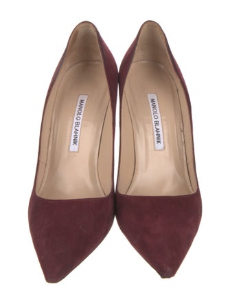 Manolo Blahnik Suede Pumps