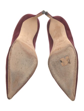 Manolo Blahnik Suede Pumps