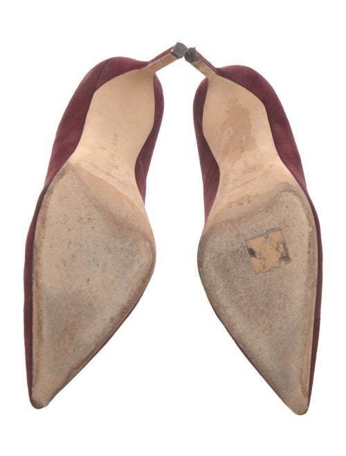 Manolo Blahnik Suede Pumps