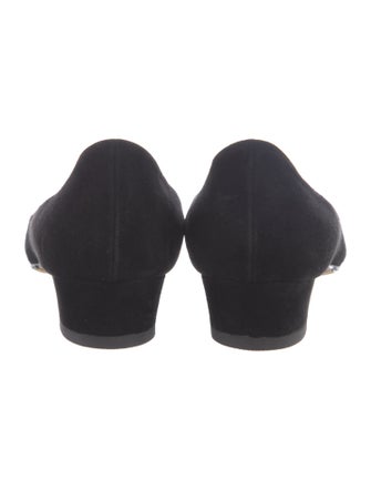 Manolo Blahnik Suede Pumps