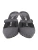 Manolo Blahnik Wool Mules