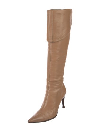 Manolo Blahnik Leather Boots