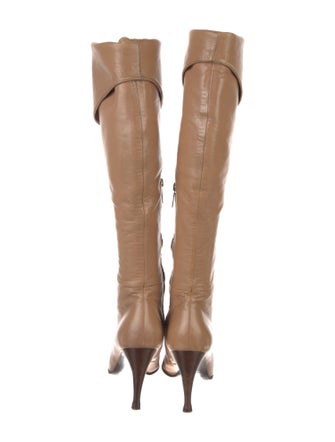 Manolo Blahnik Leather Boots
