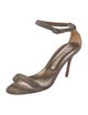 Manolo Blahnik Glitter Sandals