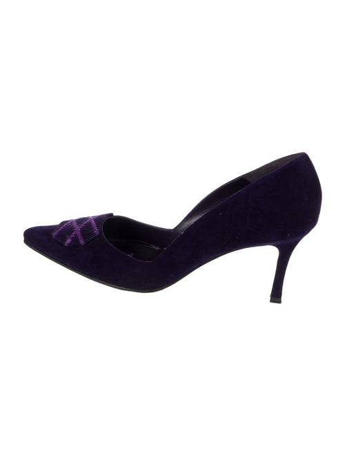 Manolo Blahnik Suede Pumps