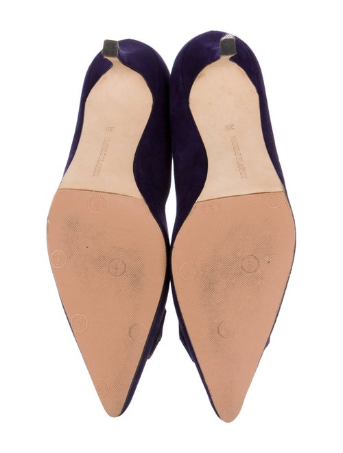 Manolo Blahnik Suede Pumps