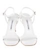 Manolo Blahnik Leather Sandals