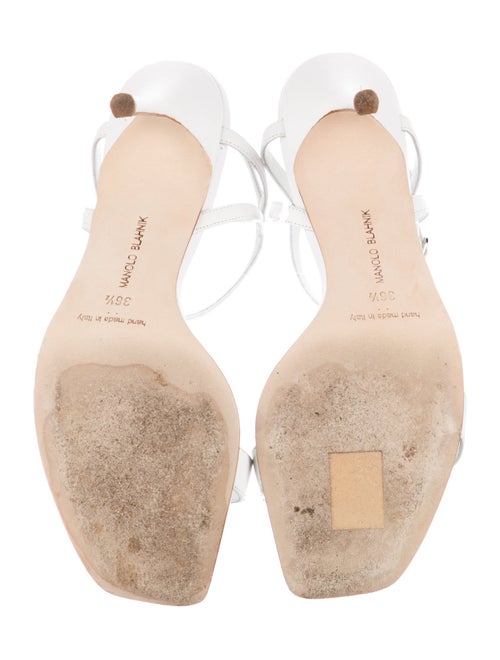 Manolo Blahnik Leather Sandals