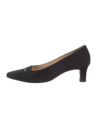 Manolo Blahnik Suede Pumps