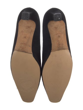 Manolo Blahnik Suede Pumps