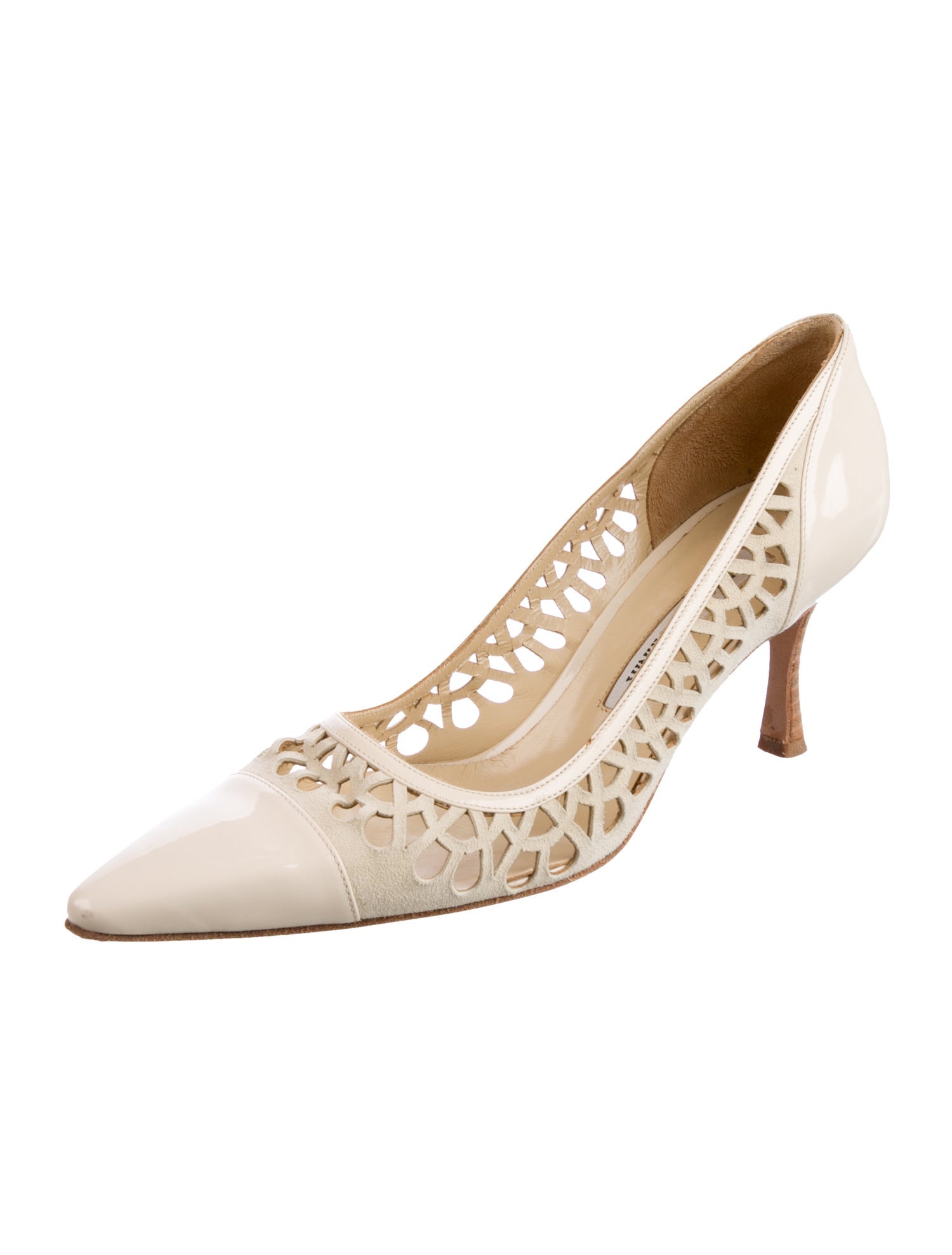 Manolo Blahnik Patent Leather Pumps