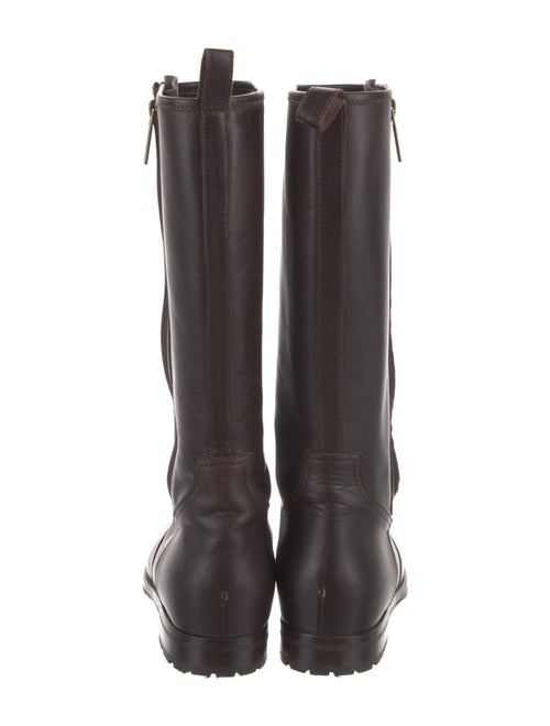 Manolo Blahnik Leather Riding Boots