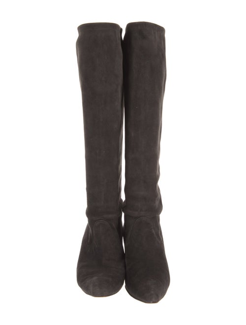 Manolo Blahnik Suede Boots