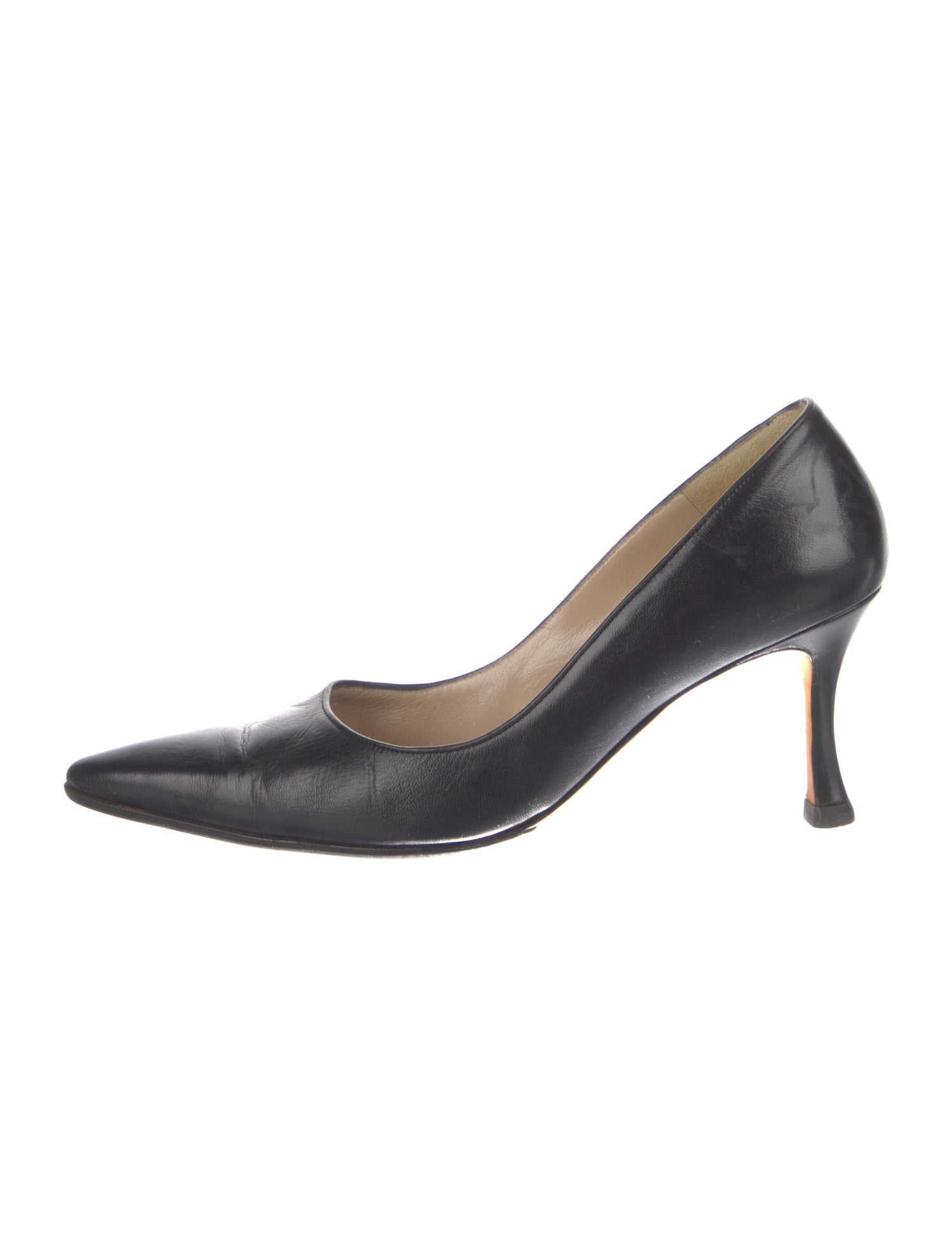 Manolo Blahnik Leather Pumps