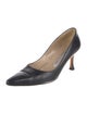 Manolo Blahnik Leather Pumps