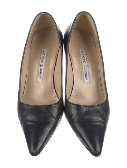 Manolo Blahnik Leather Pumps