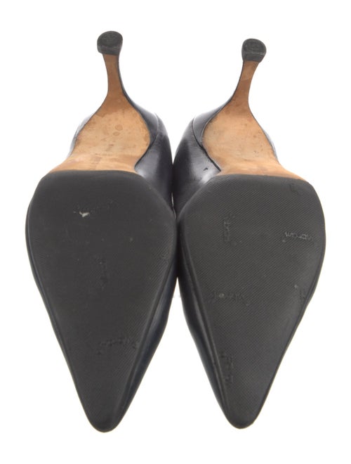 Manolo Blahnik Leather Pumps