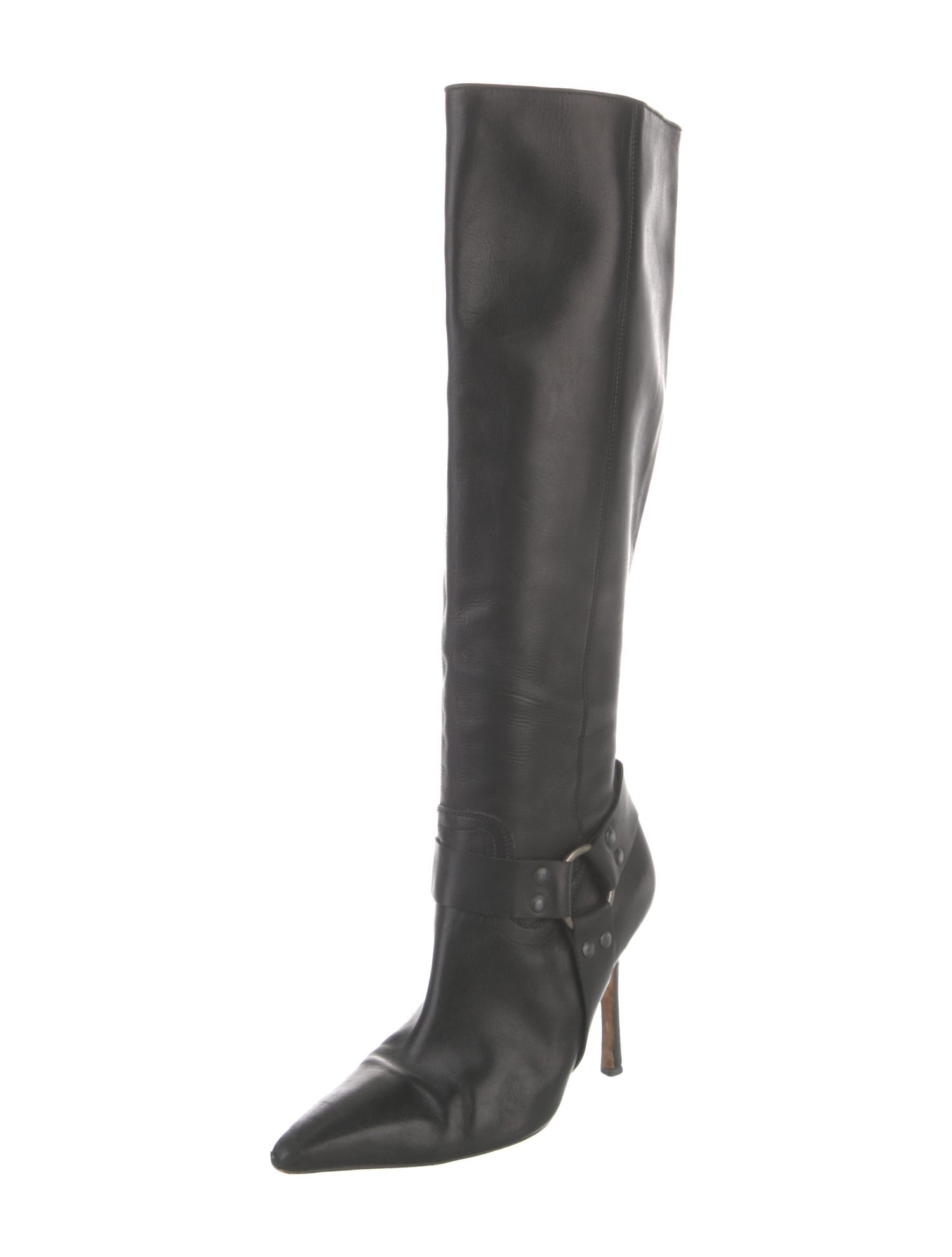 Manolo Blahnik Leather Boots