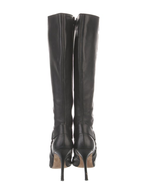 Manolo Blahnik Leather Boots
