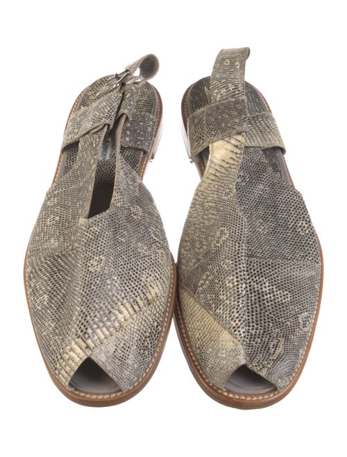 Manolo Blahnik Leather Loafers