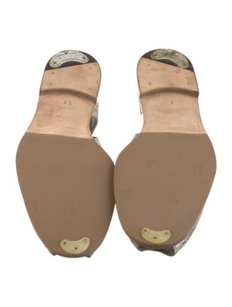 Manolo Blahnik Leather Loafers