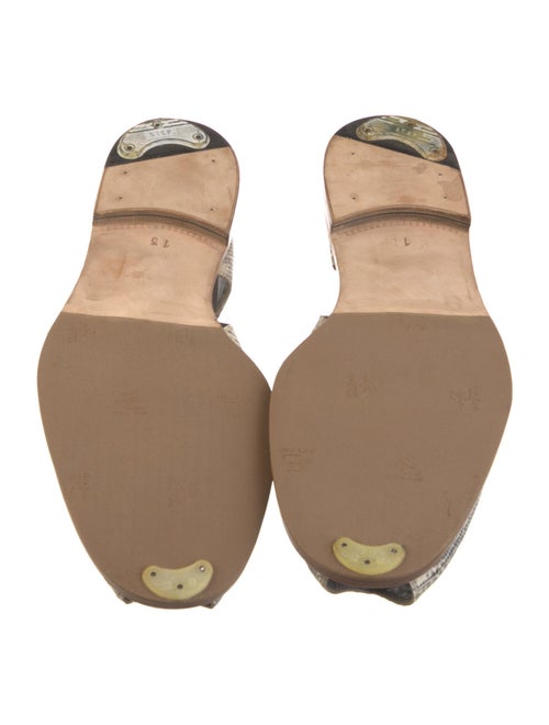 Manolo Blahnik Leather Loafers