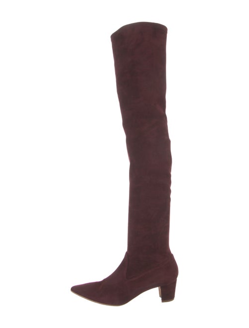 Manolo Blahnik Suede Boots