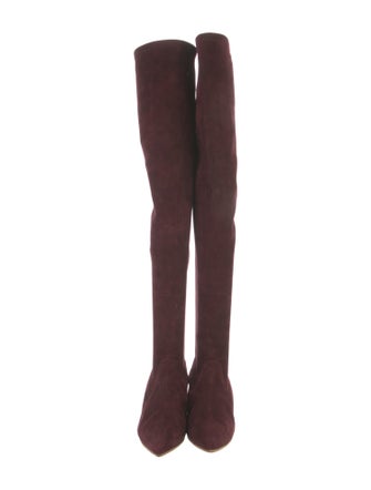 Manolo Blahnik Suede Boots